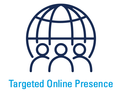 Targeted Online Presence Icon